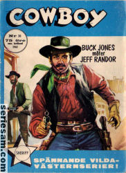 Cowboy 1962 nr 38 omslag serier