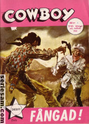 Cowboy 1962 nr 6 omslag serier