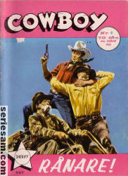 Cowboy 1962 nr 8 omslag serier