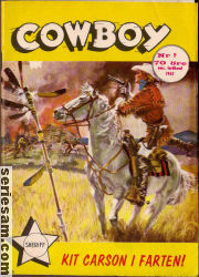 Cowboy 1962 nr 9 omslag serier