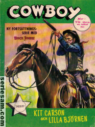 Cowboy 1963 nr 1 omslag serier