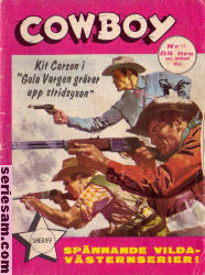 Cowboy 1963 nr 11 omslag serier
