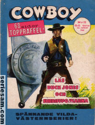 Cowboy 1963 nr 22 omslag serier