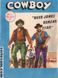 Cowboy 1963 nr 8 omslag serier