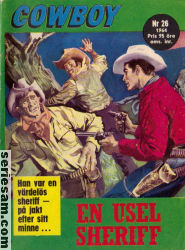 Cowboy 1964 nr 26 omslag serier