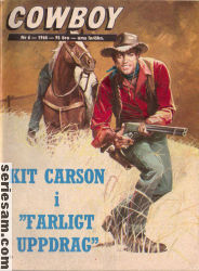 Cowboy 1964 nr 6 omslag serier