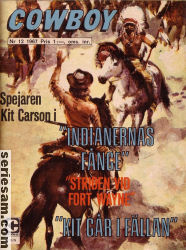 Cowboy 1967 nr 12 omslag serier