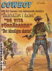 Cowboy 1967 nr 24 omslag serier