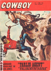 Cowboy 1968 nr 1 omslag serier