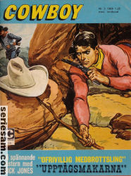 Cowboy 1968 nr 3 omslag serier