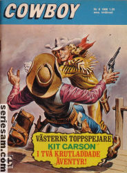 Cowboy 1968 nr 8 omslag serier