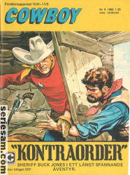 Cowboy 1968 nr 9 omslag serier