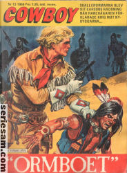 Cowboy 1969 nr 13 omslag serier
