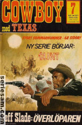 Cowboy 1971 nr 7 omslag serier