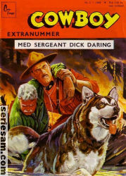Cowboy extranummer 1960 nr 1 omslag serier Cowboy extranummer 1960 nr 1 omslag serier
