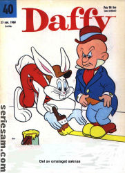 Daffy 1960 nr 40 omslag serier