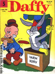 Daffy 1960 nr 5 omslag serier