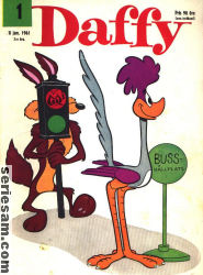 Daffy 1961 nr 1 omslag serier