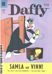 Daffy 1961 nr 10 omslag serier