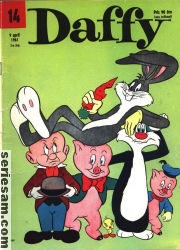 Daffy 1961 nr 14 omslag serier