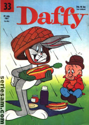 Daffy 1961 nr 33 omslag serier