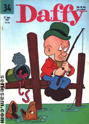 Daffy 1961 nr 34 omslag serier
