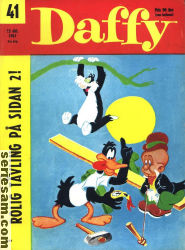 Daffy 1961 nr 41 omslag serier