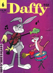 Daffy 1961 nr 6 omslag serier