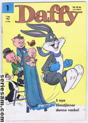Daffy 1962 nr 1 omslag serier