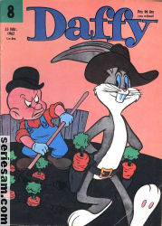 Daffy 1962 nr 8 omslag serier
