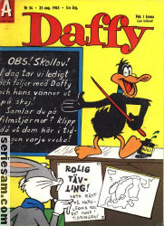 Daffy 1963 nr 34 omslag serier