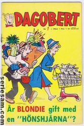 Dagobert 1961 nr 1 omslag serier