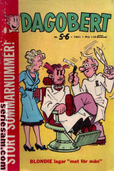 Dagobert 1961 nr 5/6 omslag serier