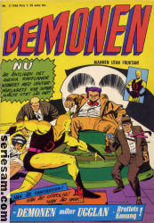 Demonen 1966 nr 2 omslag serier Demonen 1966 nr 2 omslag serier