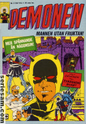 Demonen 1967 nr 2 omslag serier