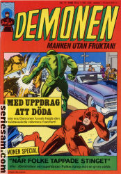 Demonen 1969 nr 11 omslag serier