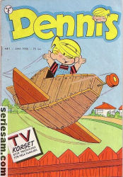 Dennis 1958 nr 1 omslag serier