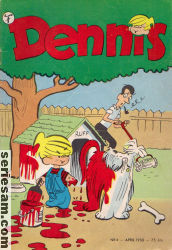 Dennis 1958 nr 4 omslag serier