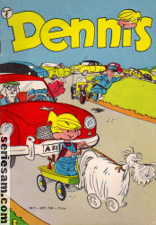 Dennis 1958 nr 9 omslag serier Dennis 1958 nr 9 omslag serier