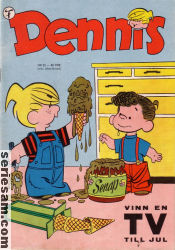 Dennis 1960 nr 25 omslag serier