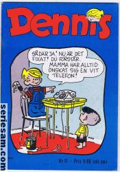 Dennis 1968 nr 11 omslag serier