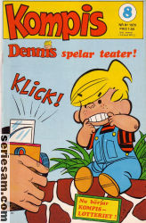 Dennis 1970 nr 8 omslag serier