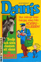 Dennis 1974 nr 10 omslag serier