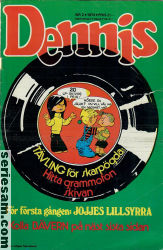 Dennis 1974 nr 2 omslag serier