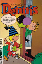Dennis 1981 nr 2 omslag serier