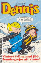 Dennis 1982 nr 1 omslag serier
