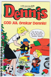 Dennis 1983 nr 11 omslag serier