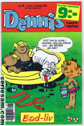 Dennis 1991 nr 6 omslag serier
