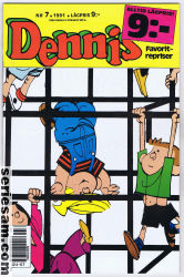 Dennis 1991 nr 7 omslag serier