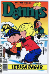 Dennis 1993 nr 1 omslag serier